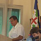 Flags in local assembly of Gornji Milanovac municipality