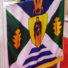 Flag of Lapovo at the 2nd Fair of Local Governing