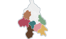 Belgrade municpalities (suburban)